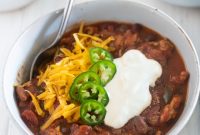 Low and Slow Turkey Chili