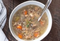 Slow-Cooked Comfort Turkey Wild Rice Soup