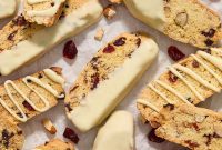 Zesty Cranberry Orange Biscotti