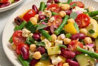 Zesty Mediterranean Bean Salad