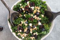Kale Cherry Goat Cheese Medley