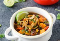 Plant-Powered Tortilla Soup