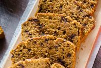 Spiced Pumpkin Chocolate Chip Bread