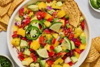 Tropical Mango Avocado Salsa