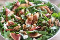Sweet Fig and Peppery Arugula Salad
