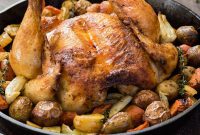 Golden Crispy Spatchcock Chicken