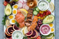 Gourmet Smoked Salmon Breakfast Board