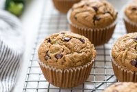 Wholesome Zucchini Oat Muffins