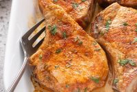 Tender Oven Baked Pork Chops