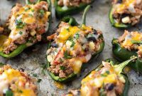 Zesty Southwestern Stuffed Poblanos