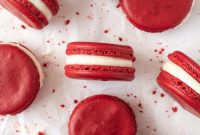 Ruby Velvet Macaron Dreams