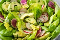 Velvety Butter Lettuce and Creamy Avocado Salad