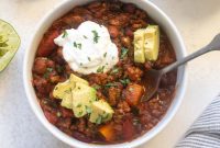 Hearty Butternut Turkey Chili
