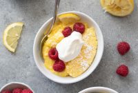 Magic Lemon Pudding Cake