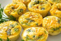 Mini Broccoli Egg Muffins