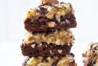 German Chocolate Cake Brownies