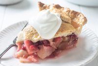 Sweet and Tart Apple Cranberry Pie