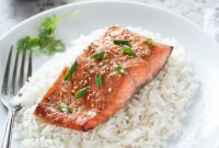 Glazed Miso Salmon