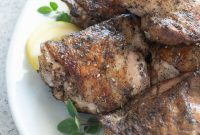 Succulent Grilled Chicken Thighs
