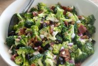 Creamy Broccoli Bacon Salad