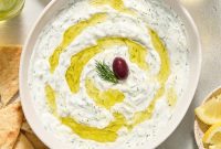 Fresh Greek Tzatziki Dip