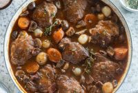 French Red Wine Chicken Stew