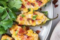 Jalapeño Poppers with Creamy Corn Filling