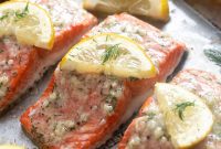 Irresistible Garlic Butter Salmon