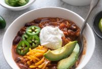 Hearty Ground Chicken Chili