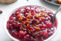 Ruby Port Cranberry Sauce