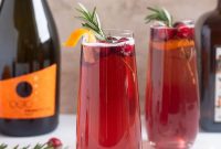 Holiday Bloom Fizz