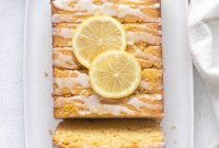 Zesty Almond Lemon Loaf Cake