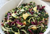 Sweet and Tangy Kale Slaw