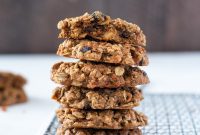 Golden Spiced Carrot Oat Cookies