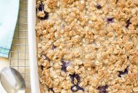Make-Ahead Blueberry Baked Oats