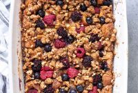 Sweet Berry French Toast Bake Ahead