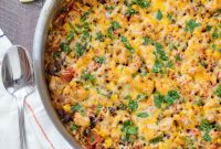 Effortless Fiesta Rice Bake