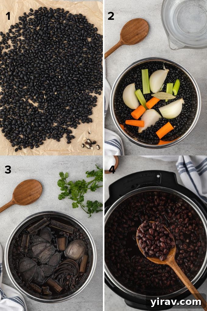 Instant Pot Black Beans: No Soaking Necessary 5 How to make pressure cooker black beans