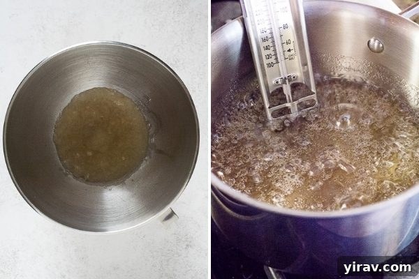 How to make marshmallows process collage 1