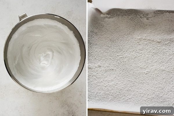 How to make marshmallows process collage 2