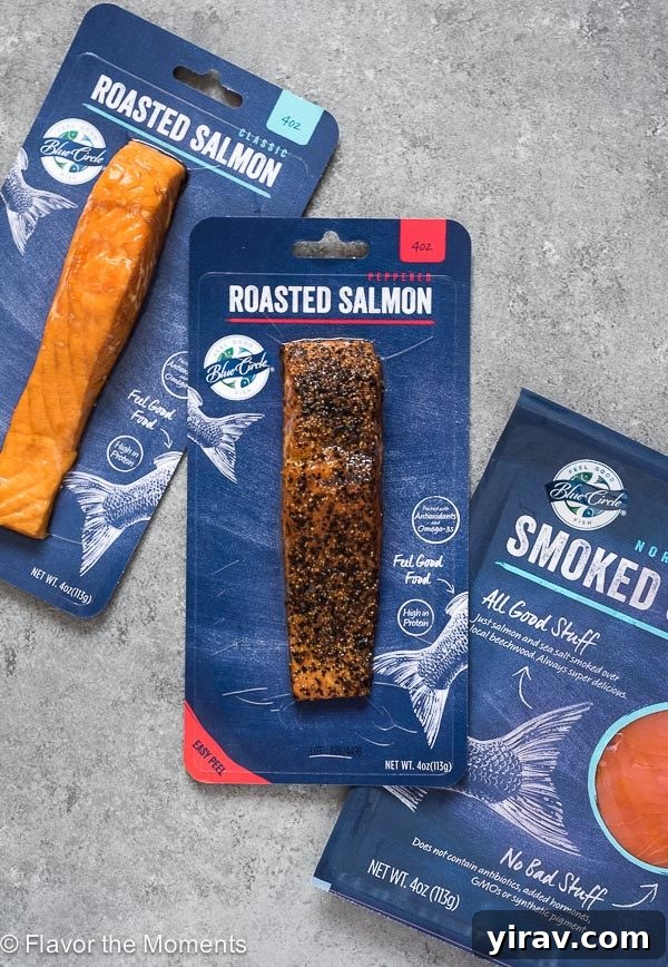 Gourmet Smoked Salmon Breakfast Board 4 Blue Circle Foods Smoked Salmon Varieties