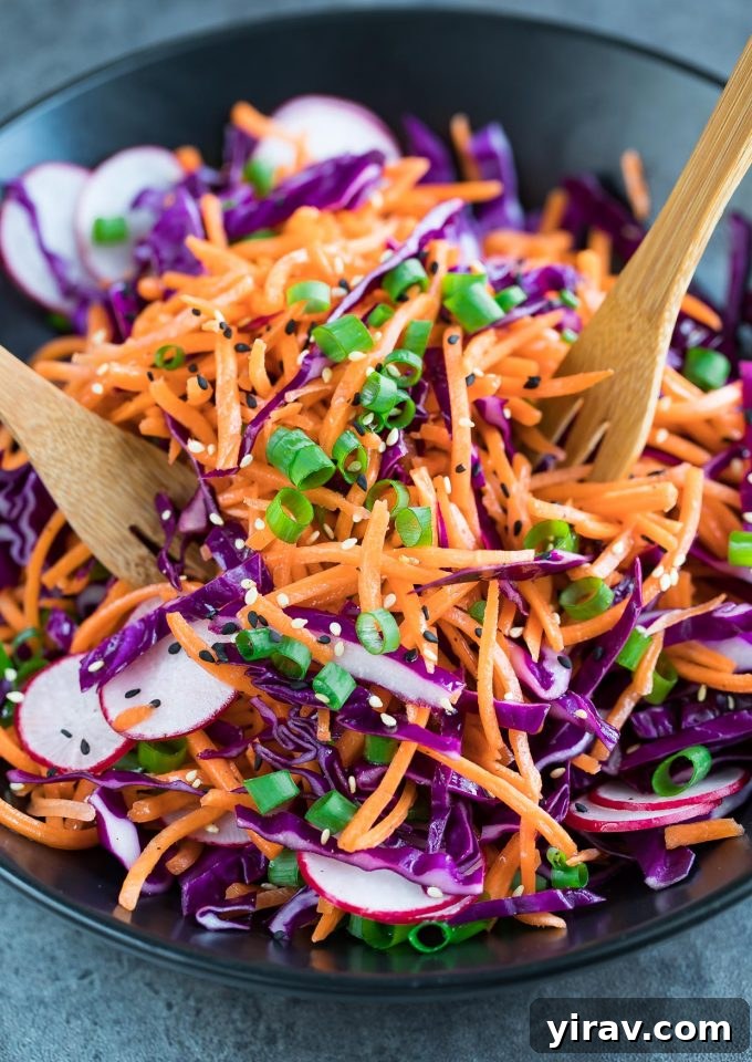 Whole30 Carrot Slaw, a healthy and flavorful side dish.