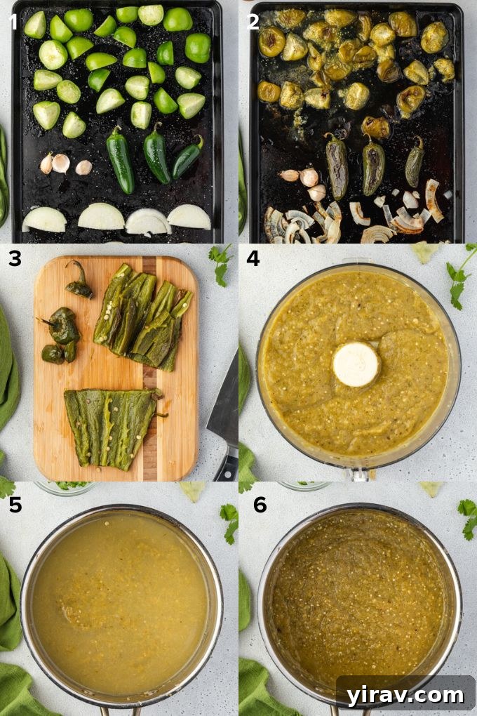 How to make green enchilada sauce