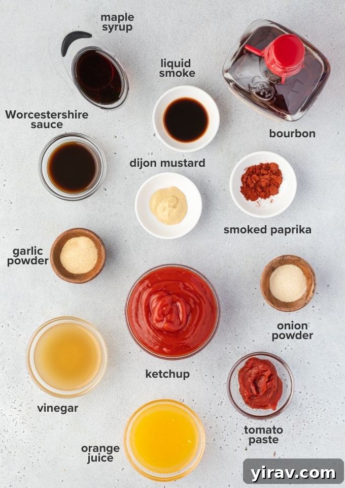 Crafted Bourbon BBQ Elixir 4 bourbon bbq sauce ingredients