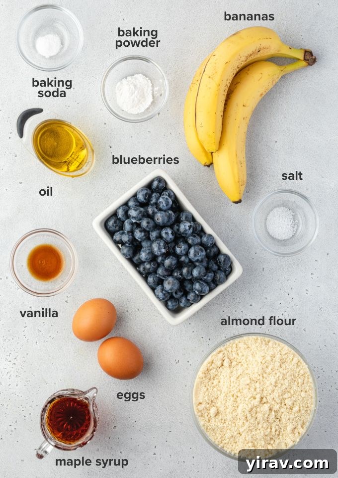 Almond flour muffin recipe ingredients