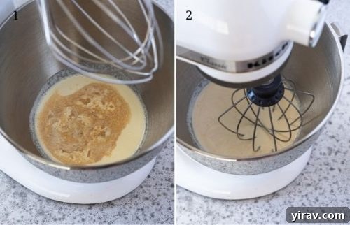 How to make homemade whipped cream process collage 1