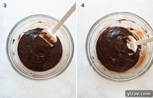 German Chocolate Cake Brownies 12 German chocolate brownie batter collage