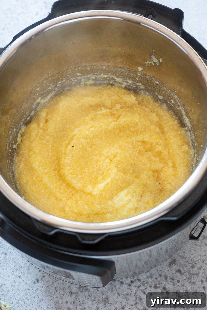 Polenta in Instant Pot