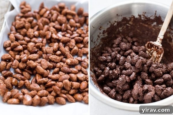 Sugar-Coated Almonds 5 How to make almond dragees collage