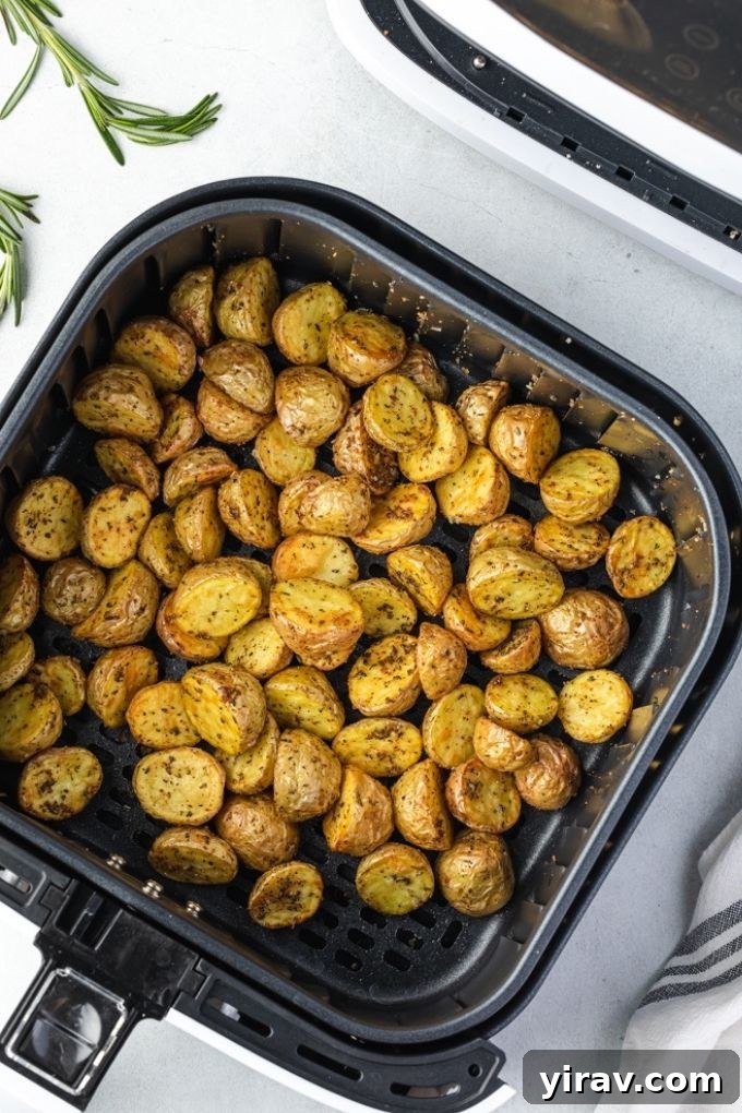crispy Potatoes in air fryer